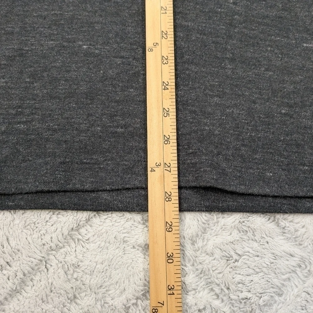 Polo Ralph Lauren Sweater Men's L Gray Charcoal Heather Estate Rib ¼ Zip